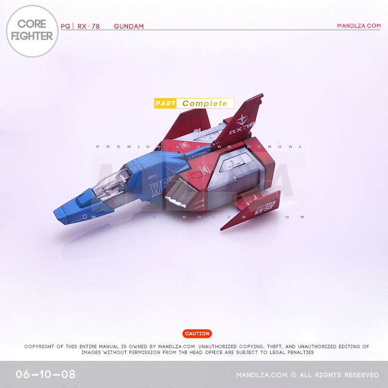 PG] RX78-02 CORE FIGHTER 06-10