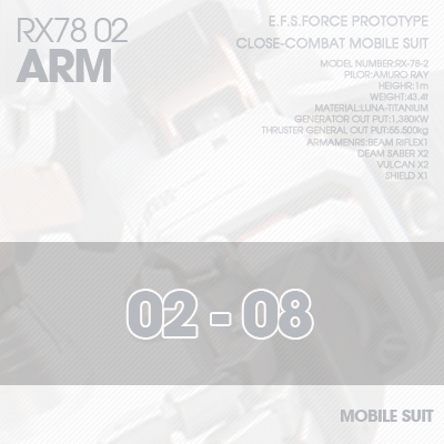 PG] RX78-02 ARM 02-08