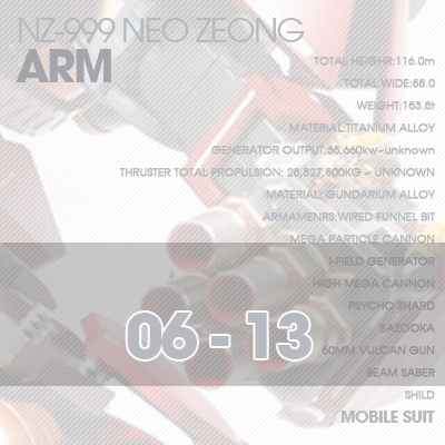 HG] Neo Zeong ARM 06-13