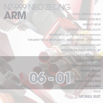 HG] Neo Zeong ARM 06-01
