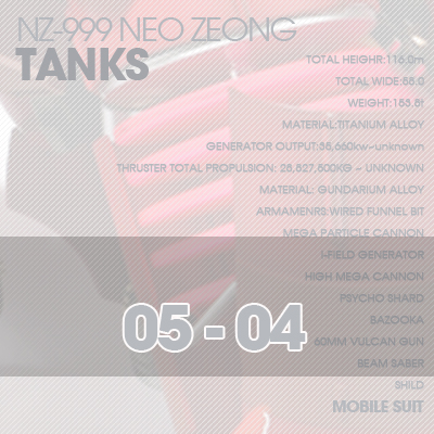 HG] Neo Zeong TANK 05-04