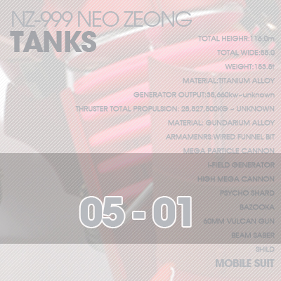 HG] Neo Zeong TANK 05-01