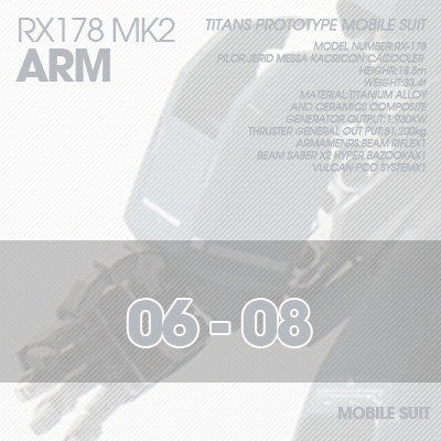 PG] MK2 TITANS ARM 06-08