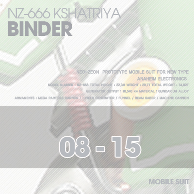 HG]Kshatriya BINDER 08-15