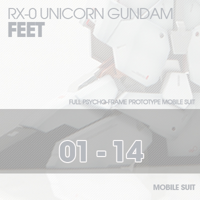 PG] RX-0 UNICORN FEET 01-14
