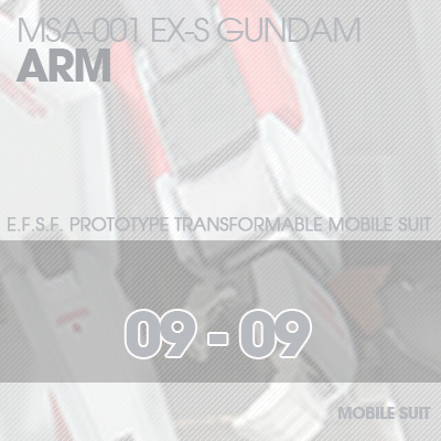 MG] EX-S GUNDAM ARM 09-09