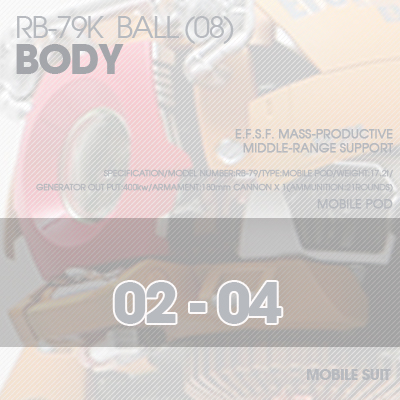 MG] BALL Ver.Ka BODY 02-04