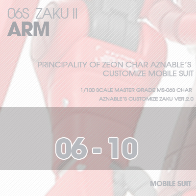 MG] Char Zaku 2.0 ARM 06-10