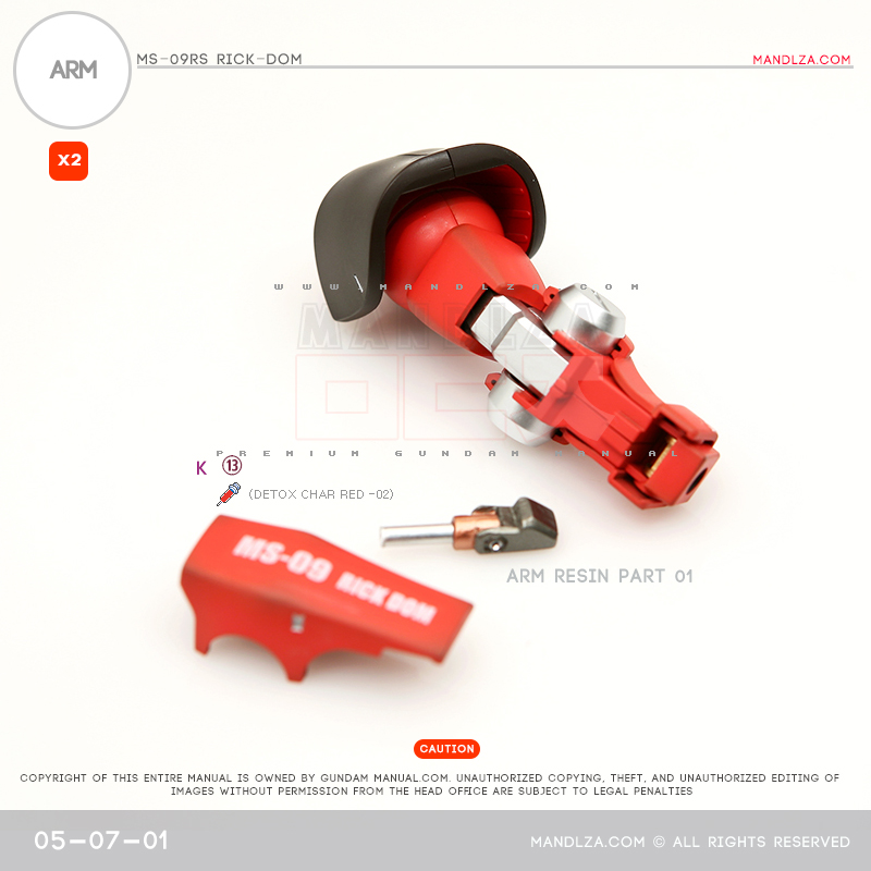 MG] Char Zaku 2.0 ARM 05-07