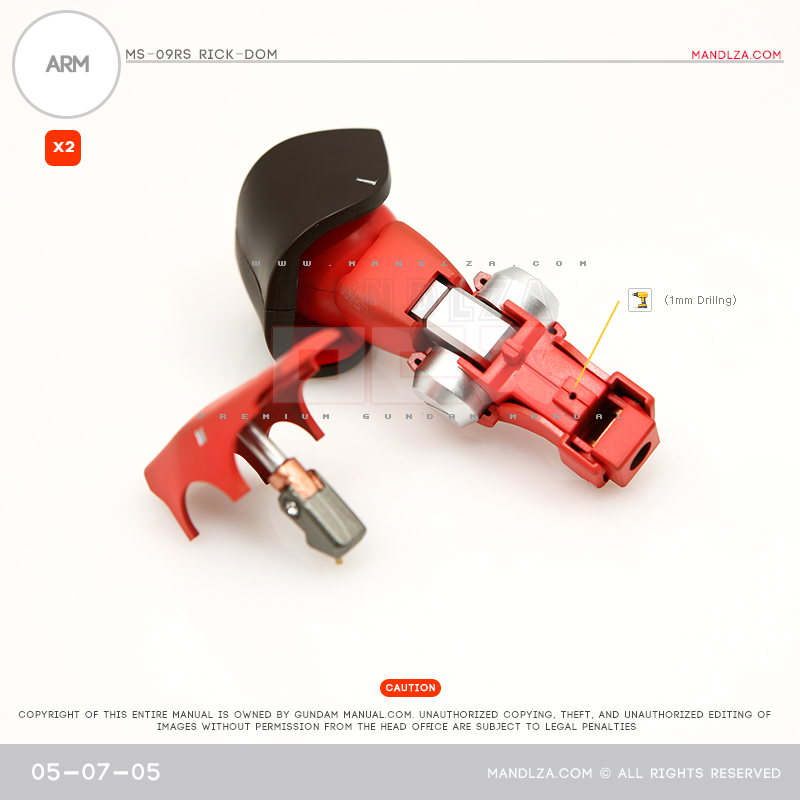 MG] Char Zaku 2.0 ARM 05-07