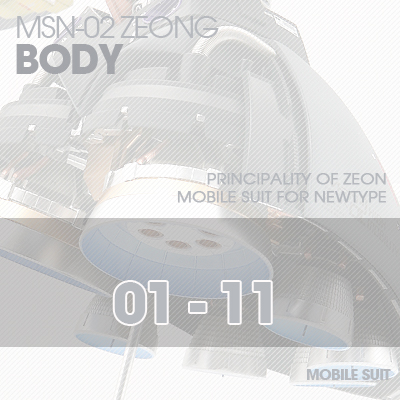 MG] MSN-02 ZEONG BODY02 01-11