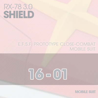 MG] RX78 3.0 SHIELD 06-01