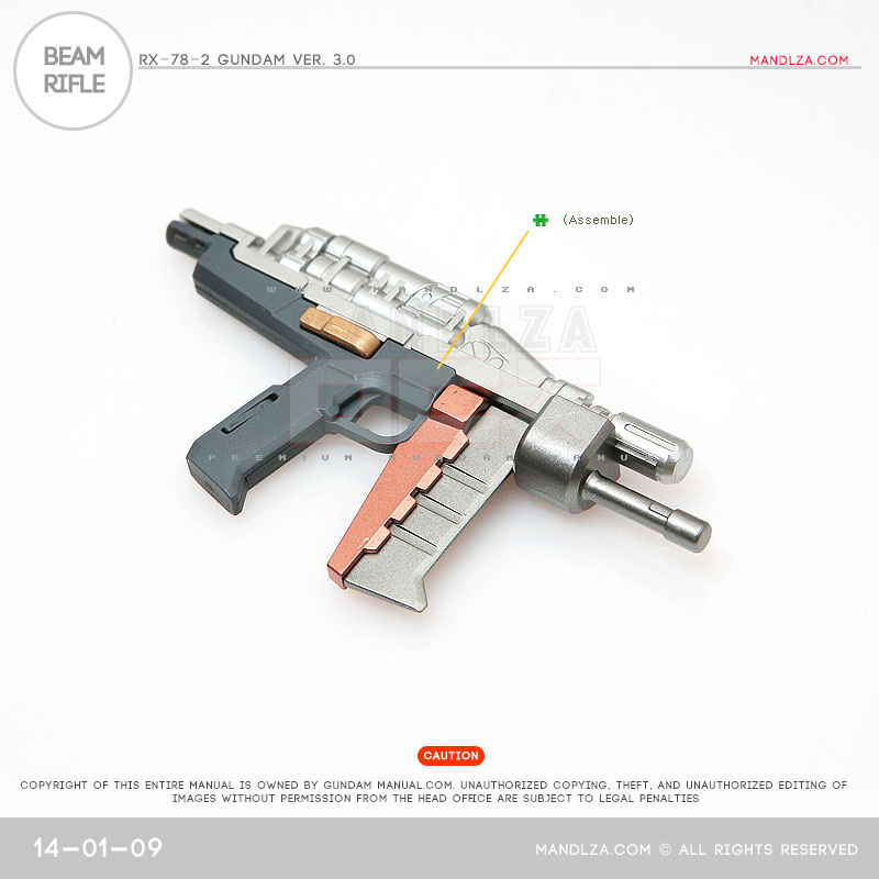 MG] RX78 3.0 BEAM RIFLE 14-01