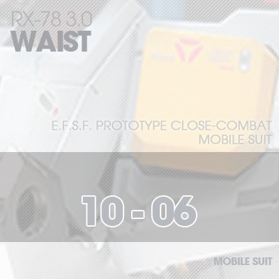 MG] RX78 3.0 WAIST 10-06