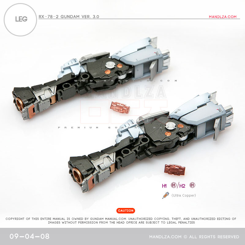 MG] RX78 3.0 LEG 09-04