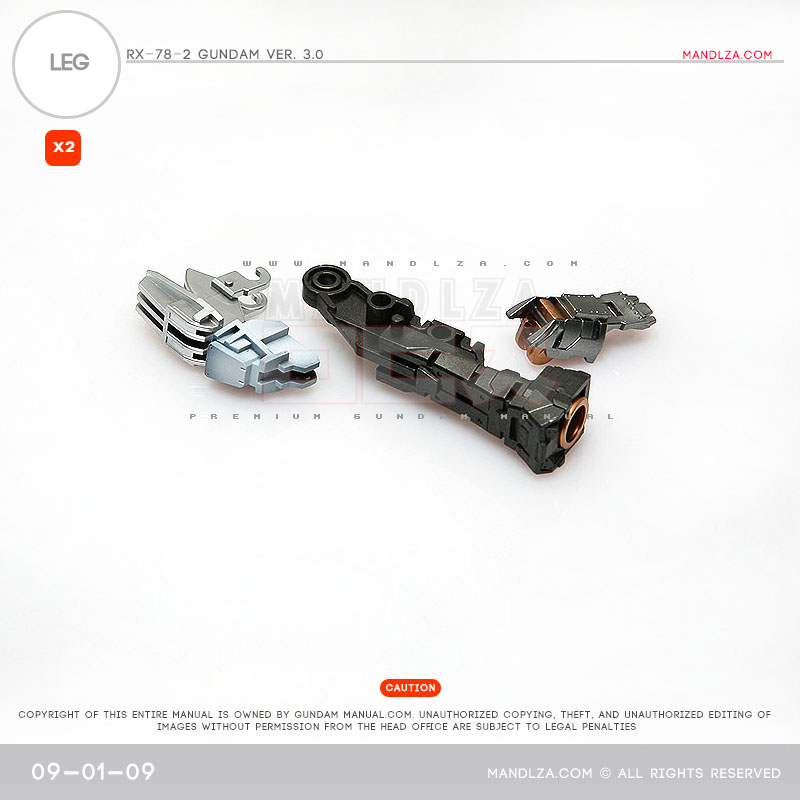 MG] RX78 3.0 LEG 09-01