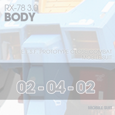 MG] RX78 3.0 BODY 02-04-11