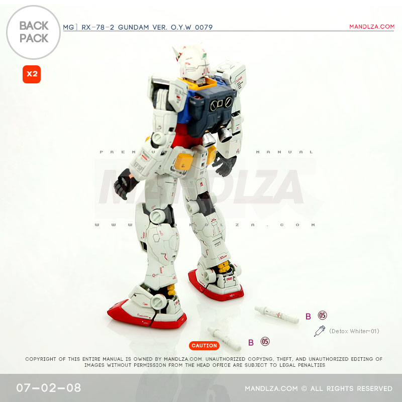 MG] RX78 0079 BACKPACK 07-02