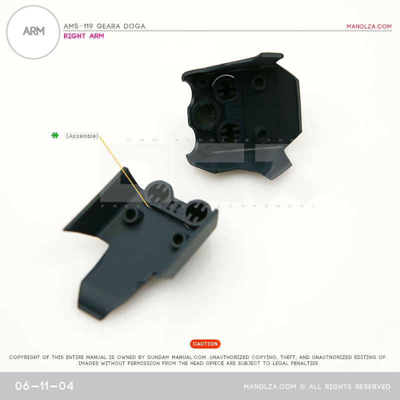 MG] AMS119 Geara Doga ARM 06-11