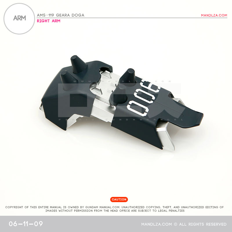 MG] AMS119 Geara Doga ARM 06-11