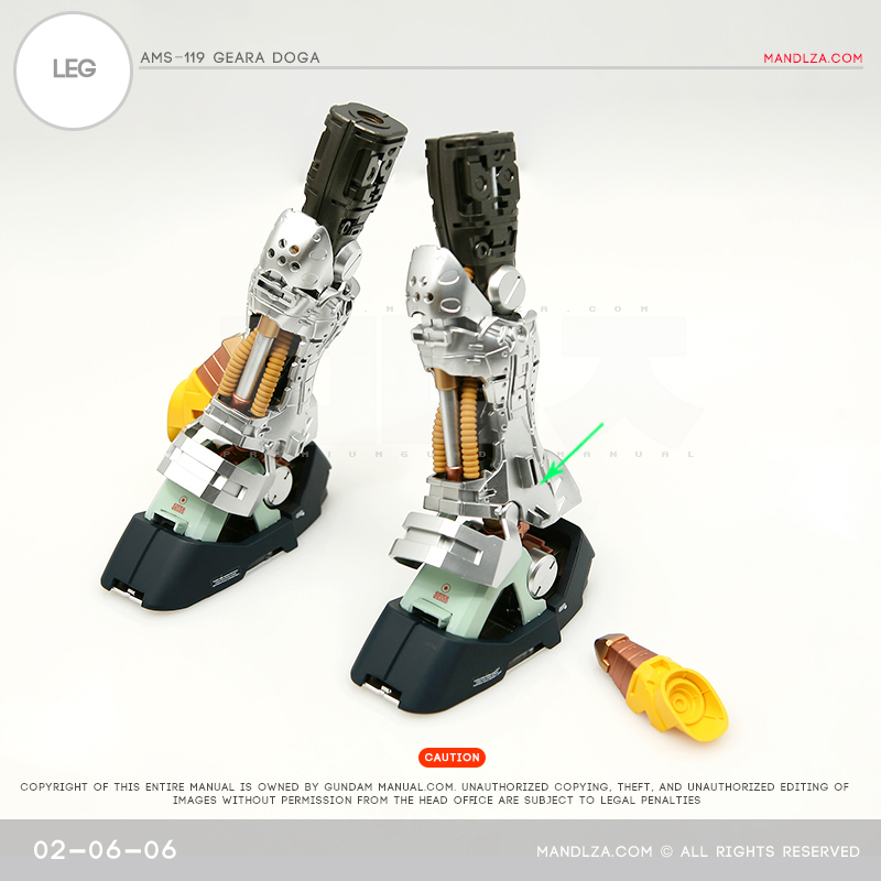 MG] AMS119 Geara Doga LEG 02-06