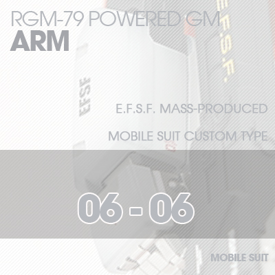 MG] RGM79 POWERED GM ARM 06-06
