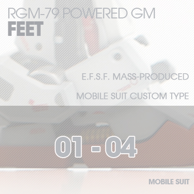MG] RGM79 POWERED FEET 01-04