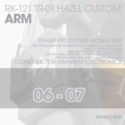 INJECTION] Hazel custom 1/100 ARM 06-07