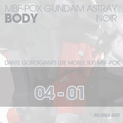 MG] ASTRAY NOIR BODY 04-01