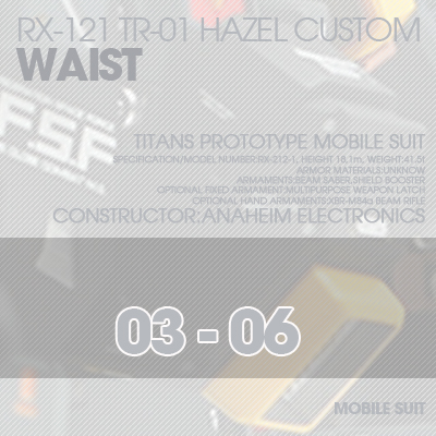 INJECTION] Hazel custom 1/100 WAIST 03-06