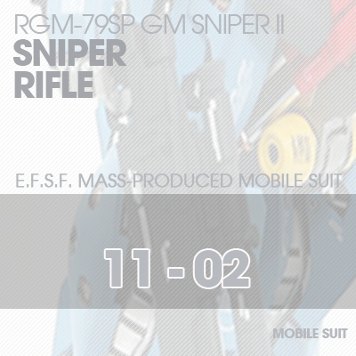 MG] RGM-79SP GM SNIPER RIFLE 11-02