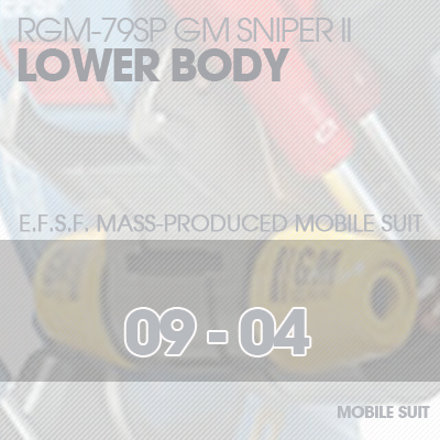 RGM79SP GM Sniper LowerBody 09-04