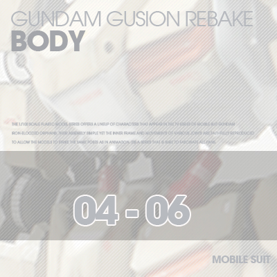 INJECTION] Gusion 1/100 BODY 04-06