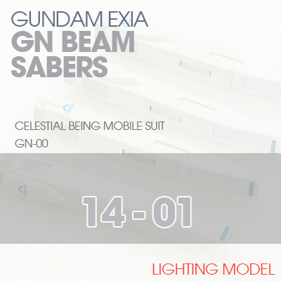 PG] GN-001 EXIA GN-BEAM SABERS 14-01