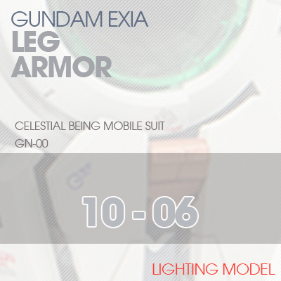 PG] GN-001 EXIA LEG ARMOR 10-06