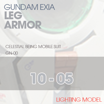PG] GN-001 EXIA LEG ARMOR 10-05