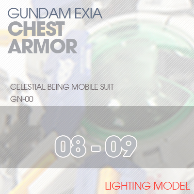 PG] GN-001 EXIA CHEST ARMOR 08-09
