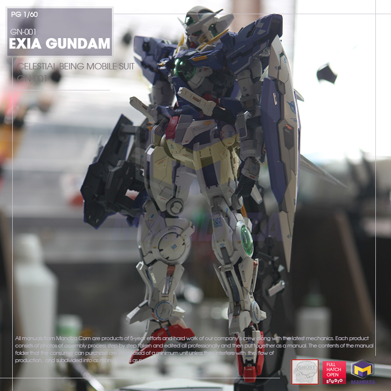 PG] GN-001 EXIA GUNDAM Custom Work