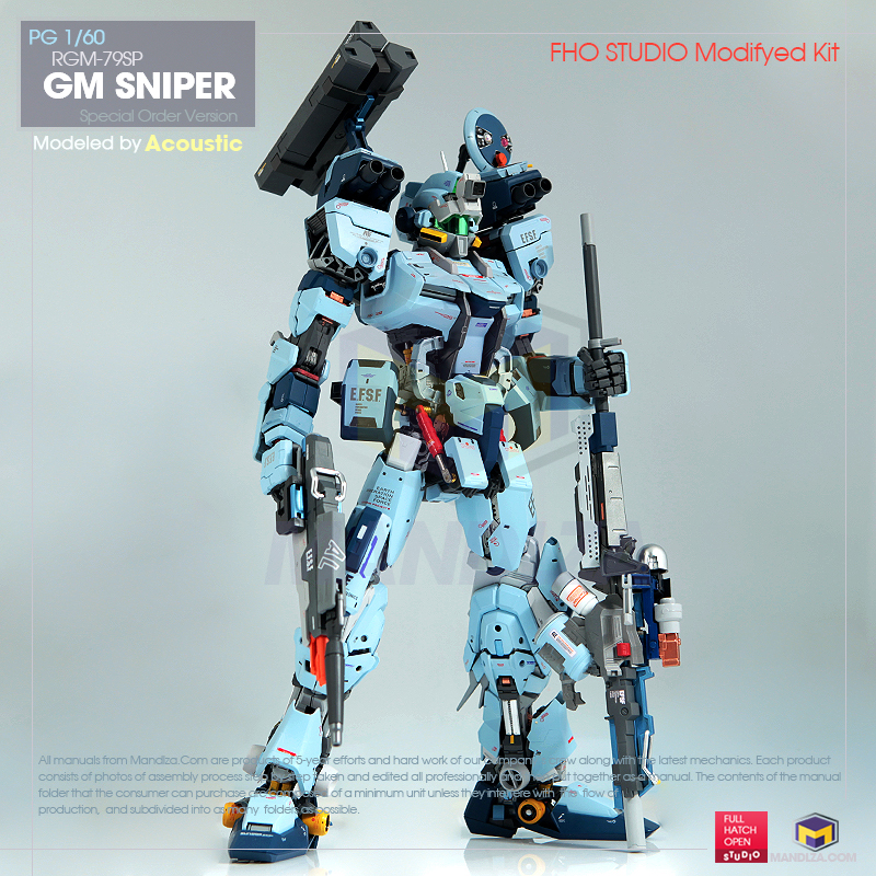PG] RGM-79SP GM SNIPER Heavy Weapon Version