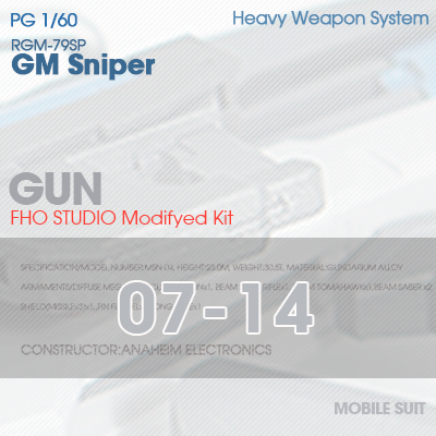 PG] RGM-79SP GM SNIPER GUN 07-14