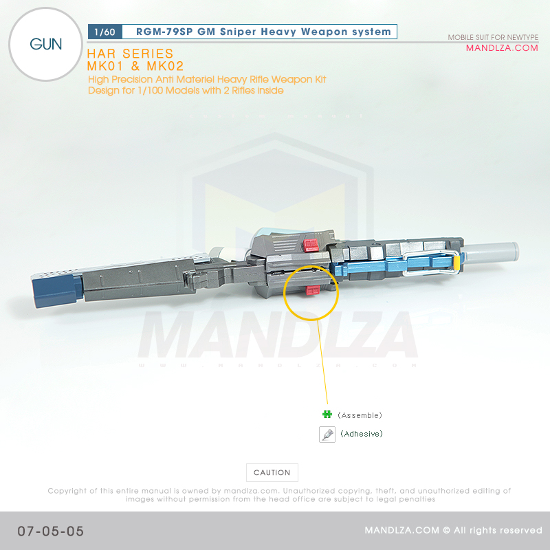 PG] RGM-79SP GM SNIPER GUN 07-05