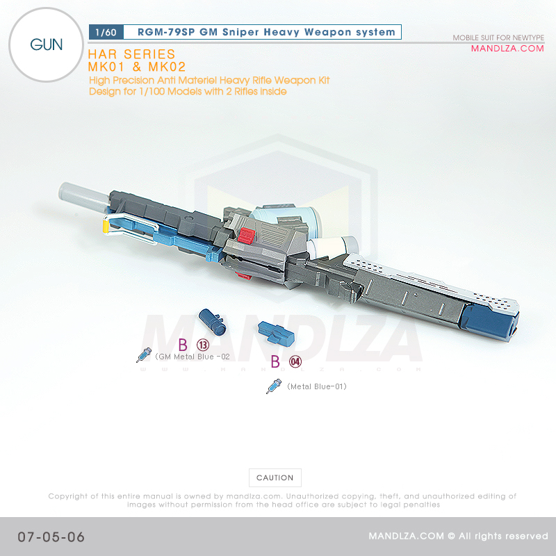 PG] RGM-79SP GM SNIPER GUN 07-05