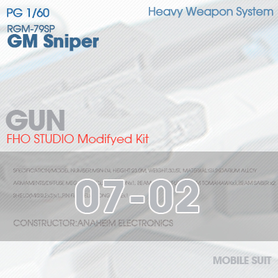 PG] RGM-79SP GM SNIPER GUN 07-02