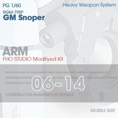 PG] RGM-79SP GM SNIPER ARM 06-14