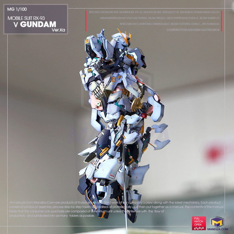 RX-93 MG] Nu Gundam Ver.Ka - FHO VER...CUSTOM WORK