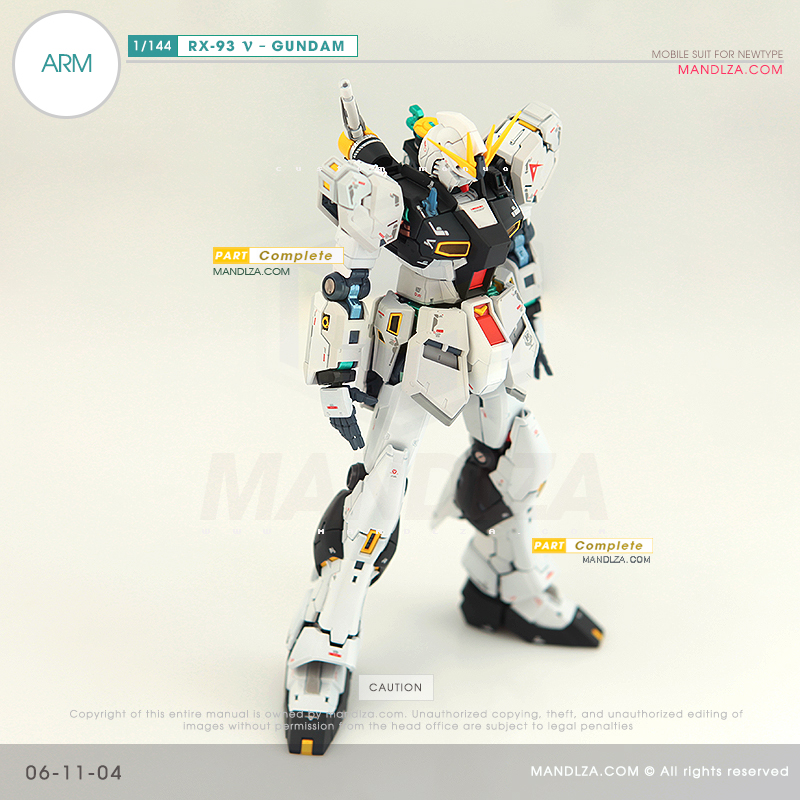 RG] RX-93 NEW GUNDAM ARM 06-11