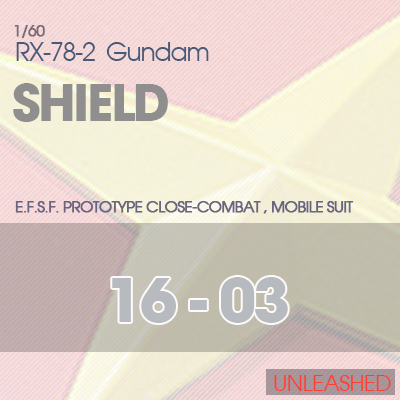 PG] RX-78 UNLEASHED SHIELD 16-03