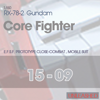 PG] RX-78 UNLEASHED CORE FIGHTER 15-09
