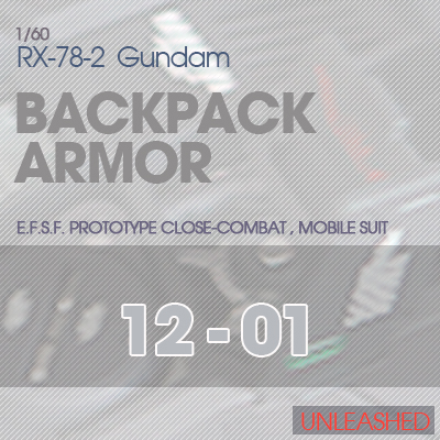 PG] RX-78 UNLEASHED BACKPACK ARMOR 12-01