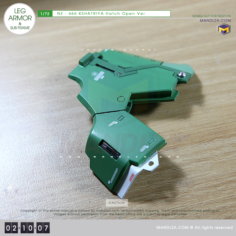 NZ-666 KSHATRIYA LEG ARMOR 02-10